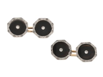  antique diamond onyx dress set berganza hatton garden