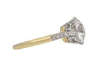 antique diamond engagement ring berganza hatton garden