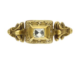 Renaissance diamond ring, circa 16th century. Hatton Garden 