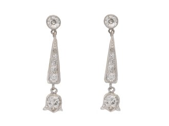  antique earrings diamond hatton garden berganza