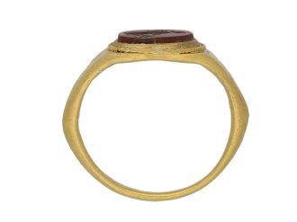 front ancient roman intaglio ring hatton garden berganza