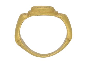 front ancient roman gold ring hatton garden berganza