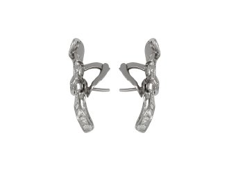 vintage diamond cluster earrings berganza hatton garden