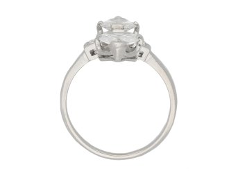 Art Deco two stone diamond ring berganza hatton garden