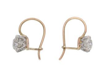 Old mine diamond earrings berganza hatton garden