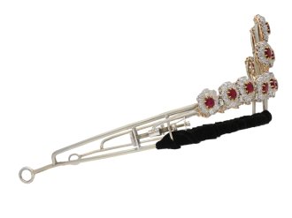 Burmese ruby diamond necklace tiara hatton garden