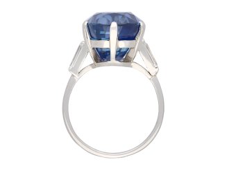 Van Cleef & Arpels Burmese Sapphire Ring, French, circa 1930. Hatton Garden