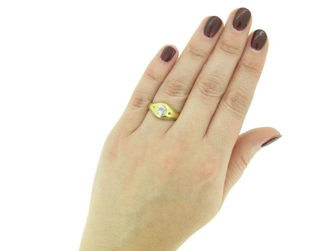 Victorian diamond gypsy ring berganza hatton garden