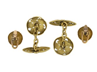 Art Nouveau diamond set dress set berganza hatton garden