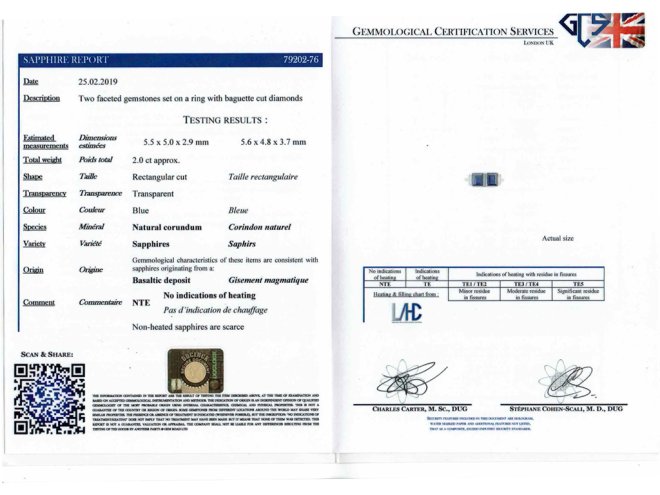 Art Deco sapphire and diamond ring berganza hatton garden