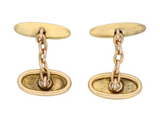 Victorian diamond cufflinks berganza hatton garden