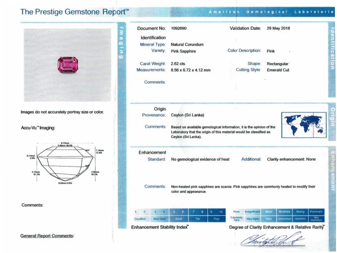 Ceylon pink sapphire and diamond ring berganza hatton garden
