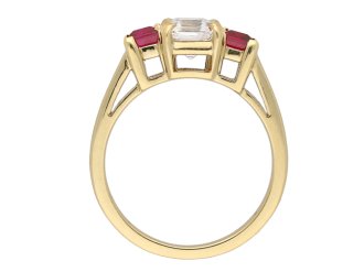 Vintage Tiffany & Co. diamond ruby ring berganza hatton garden