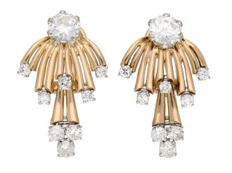 Diamond earrings berganza hatton garden