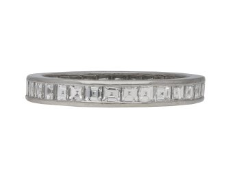 Art Deco diamond full eternity ring berganza hatton garden