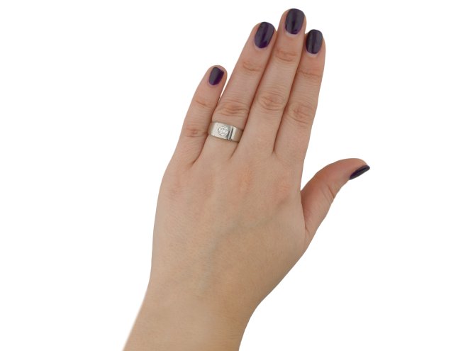 Art deco diamond ring berganza hatton garden