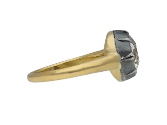 Victorian diamond solitaire ring berganza hatton garden