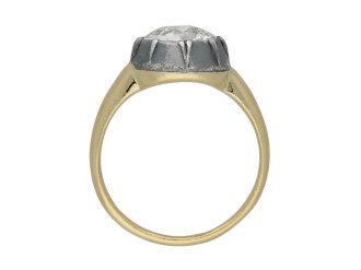 Victorian diamond solitaire ring berganza hatton garden
