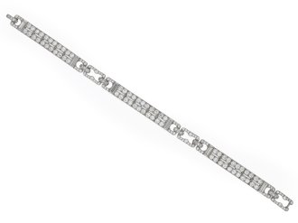 Art Deco diamond bracelet hatton garden