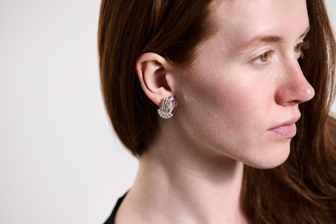 Vintage diamond earrings hatton garden