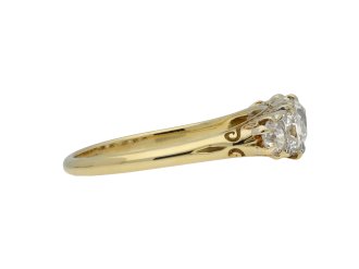 Victorian five stone diamond ring hatton garden
