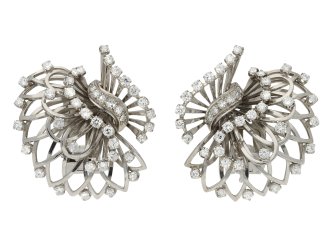 Boucheron diamond earrings hatton garden