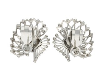 Boucheron diamond earrings hatton garden