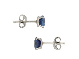 Montana Sapphire stud earrings hatton garden