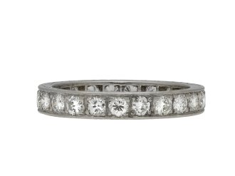 Diamond full eternity ring hatton garden