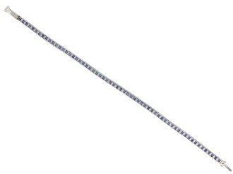 Marcus & Co. sapphire line bracelet hatton garden