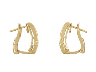 Vintage diamond earrings, circa 1980 hatton garden
