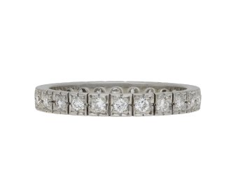 Diamond eternity ring, circa 1950 hatton garden