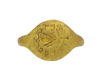 Post Medieval signet ring hatton garden