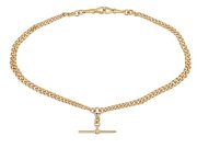William Henry Adams Albert chain, English, circa 1890. 
