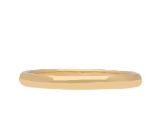 Yellow gold wedding band, English, circa 1933.