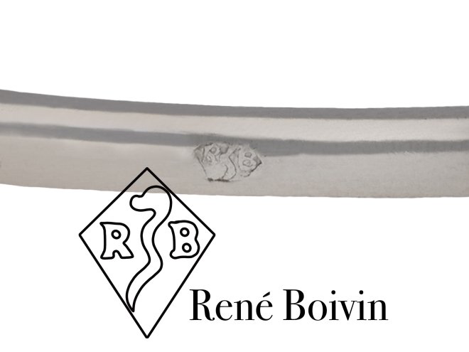 Ren&eacute; Boivin old mine diamond three stone ring hatton garden