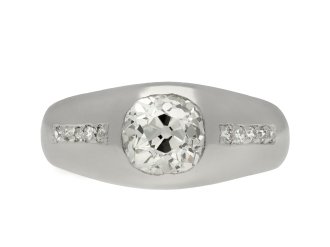 Diamond gypsy ring, circa 1960 hatton garden