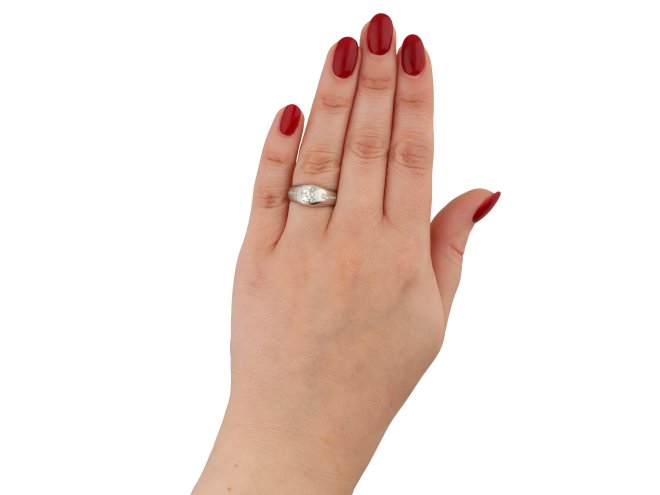 Diamond gypsy ring, circa 1960 hatton garden