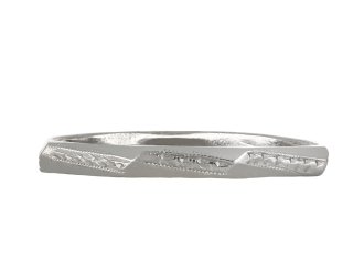 Engraved platinum wedding band, circa 1935 hatton garden