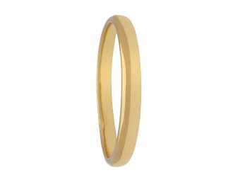 Yellow gold wedding band, English, circa 1936. Hatton Garden
