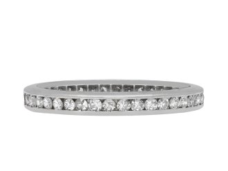 Diamond full eternity ring, 1938. Hatton Garden