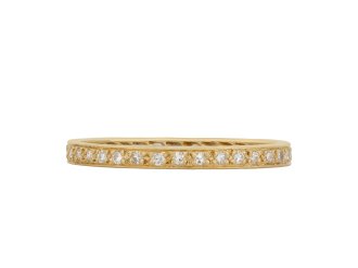 Diamond eternity band, circa 1940 hatton garden