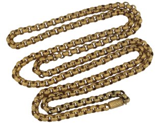 Georgian pinchbeck chain, circa 1800 hatton garden