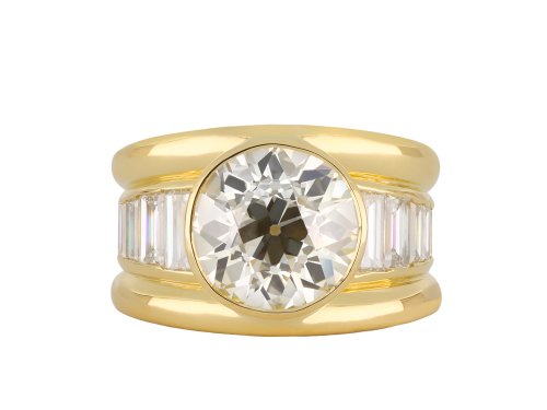 Garrard & Co. 4.86 carat diamond ring, En | Ref 27882