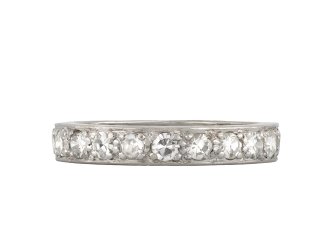 Diamond full eternity ring, circa 1920 hatton garden