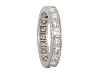 Diamond full eternity ring, circa 1920 hatton garden