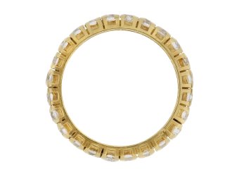 Diamond full eternity band, circa 1970 hatton garden