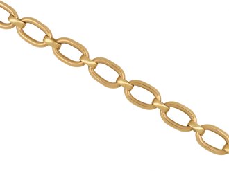 Gold Bracelet, French, circa 1915 hatton garden