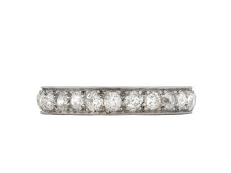 Art Deco diamond eternity ring, circa 1925 hatton garden