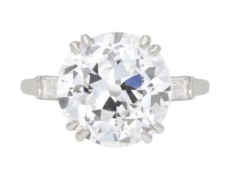 Boucheron old cut diamond ring, circa 1925. Hatton Garden
